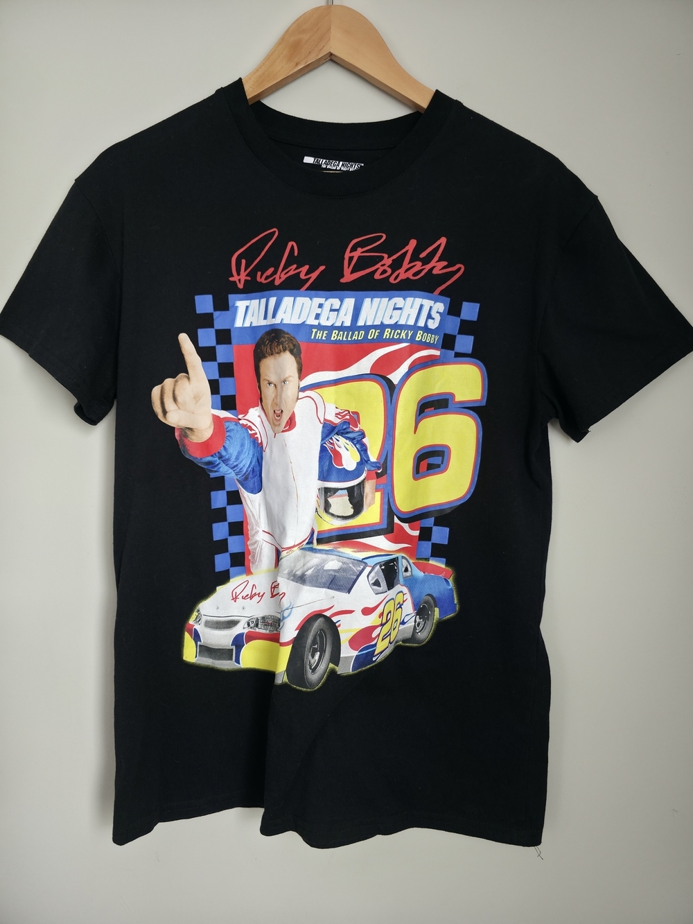 Ricky Bobby Talladega Nights Graphic Tee Size M Movie Shirt